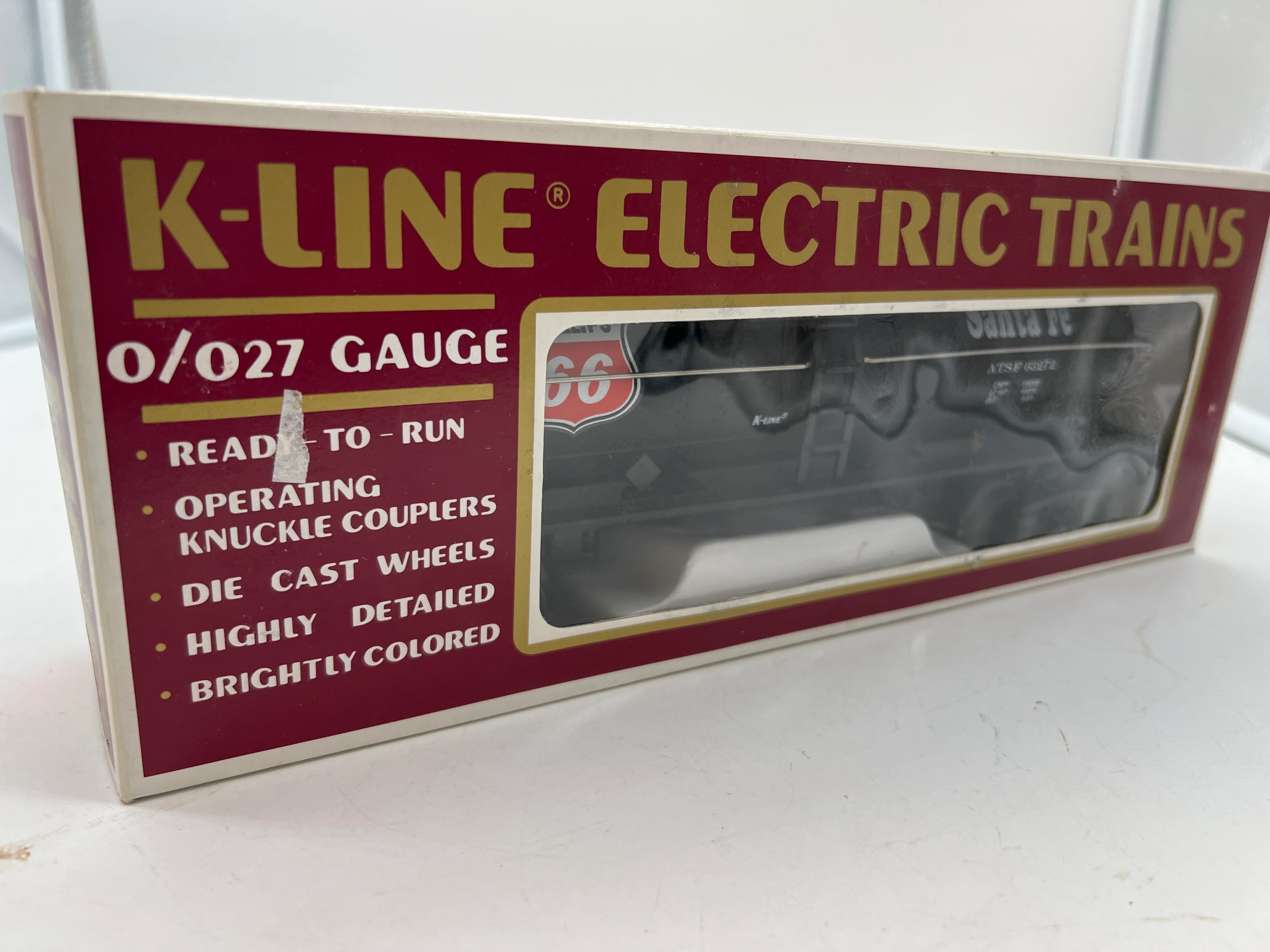 K-Line K5005 SANTA FE PHILLIPS 66 TANK  CAR O SCALE Used Excellent - Image 8