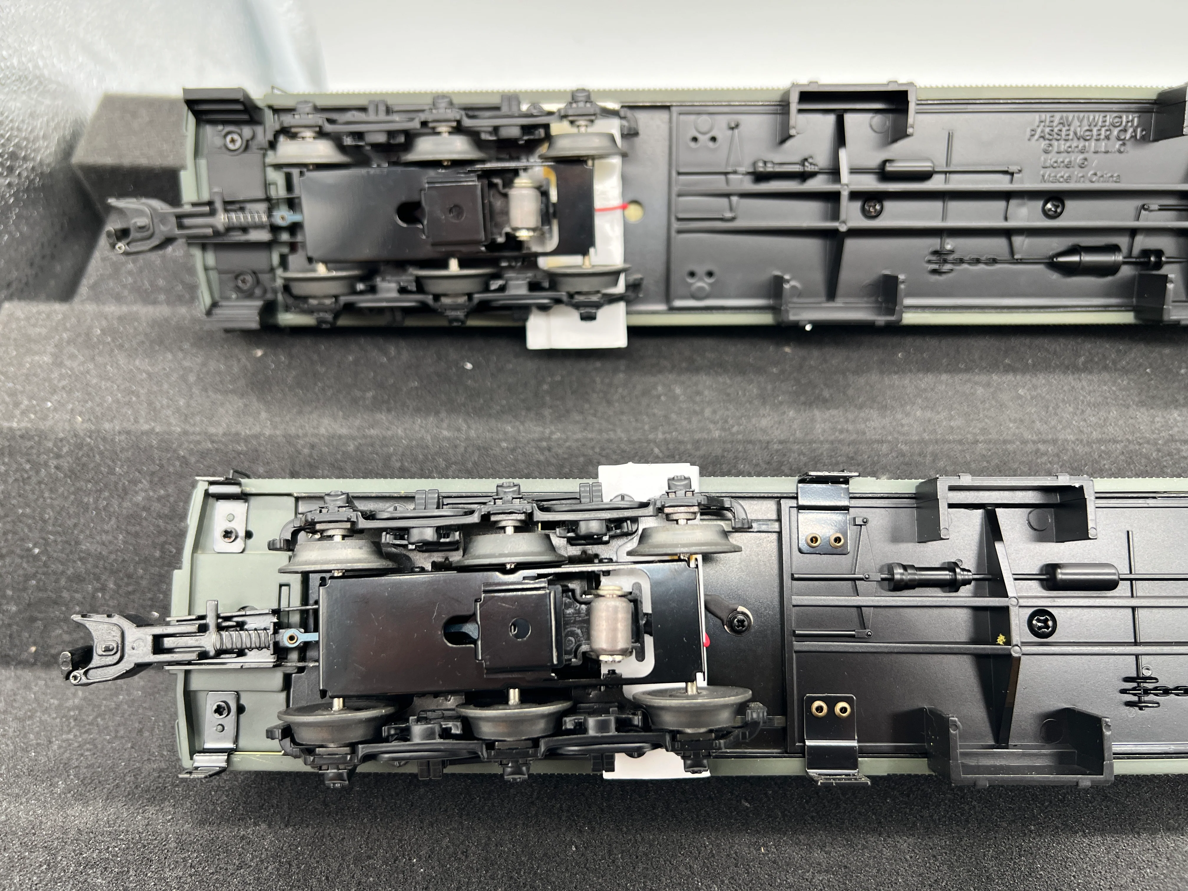 Lionel 6-25503, 6-25504, 6-25505 Santa Fe ATSF Heavyweight Passenger Car Set (Set of 7 18" Cars) California Limited O Scale Like New - Image 26
