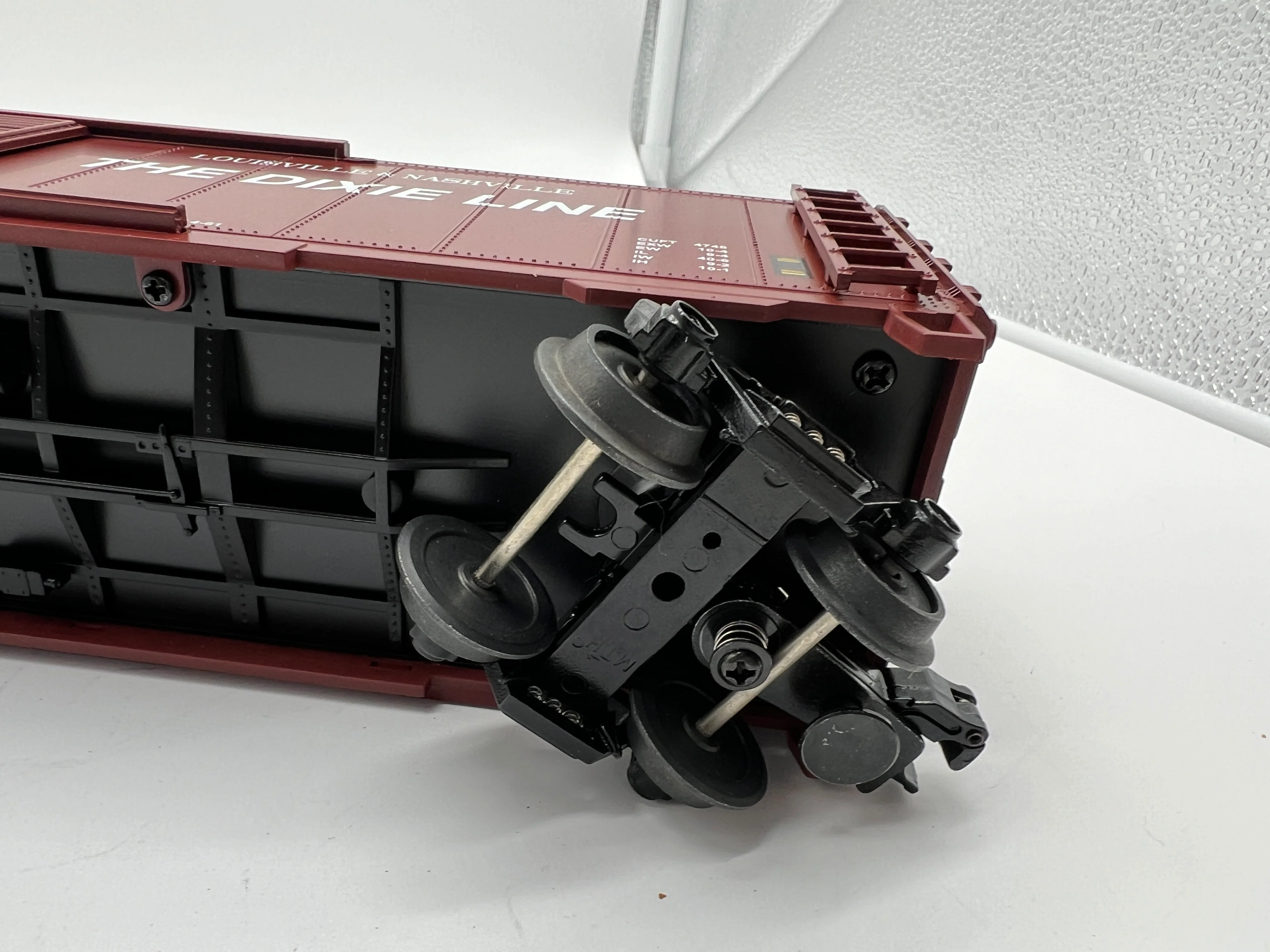 MTH 20-93013  Louisville and Nashville 50' double door boxcar #41030 O SCALE Like New - Image 3