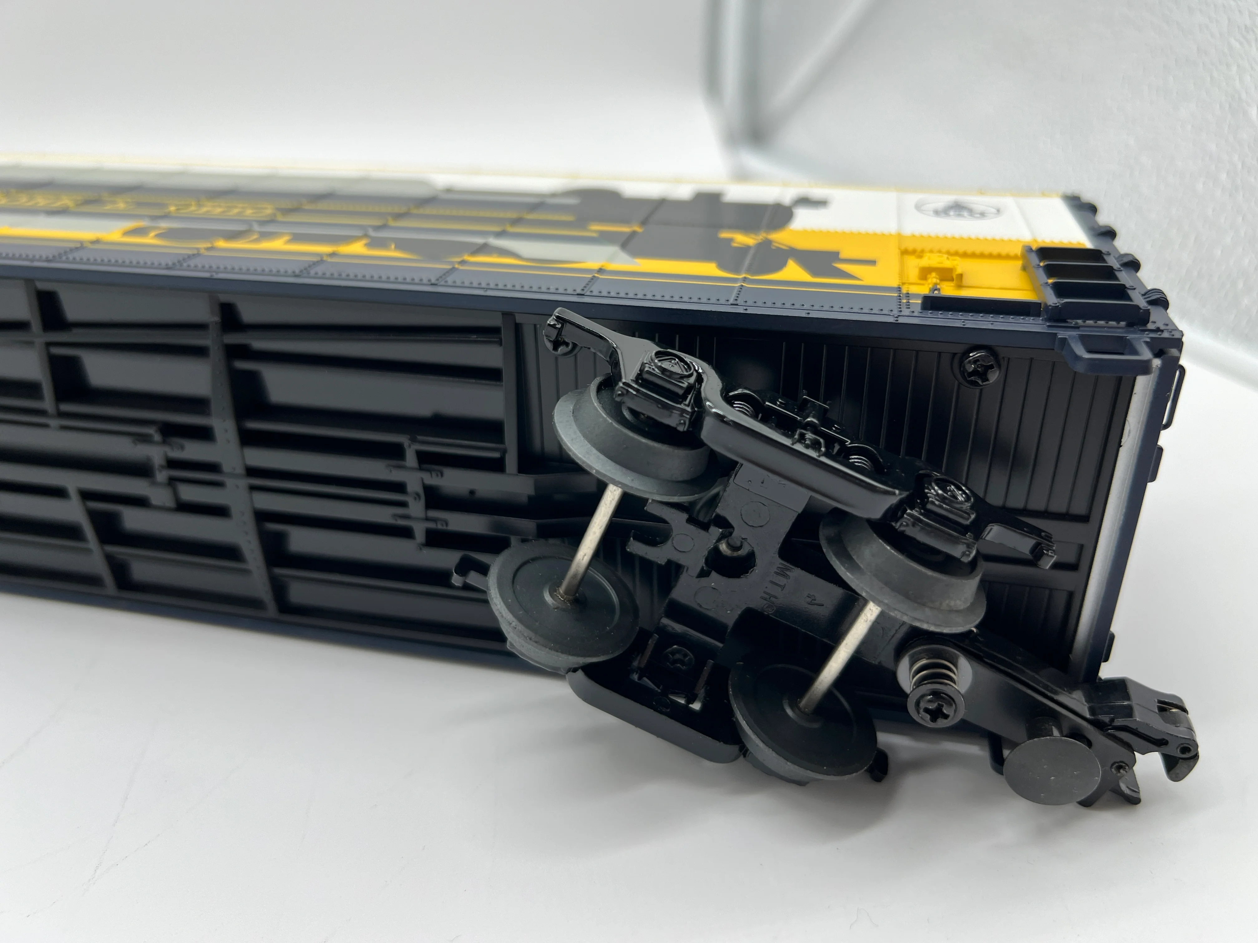 MTH Premier 20-98347 Baltimore & Ohio 75' AutoTrain Auto Carrier #1002. O SCALE Like New Limited Rare - Image 11